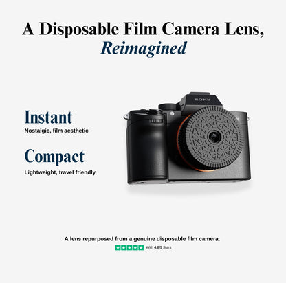 ® Repurposed Disposable Film Camera Lens